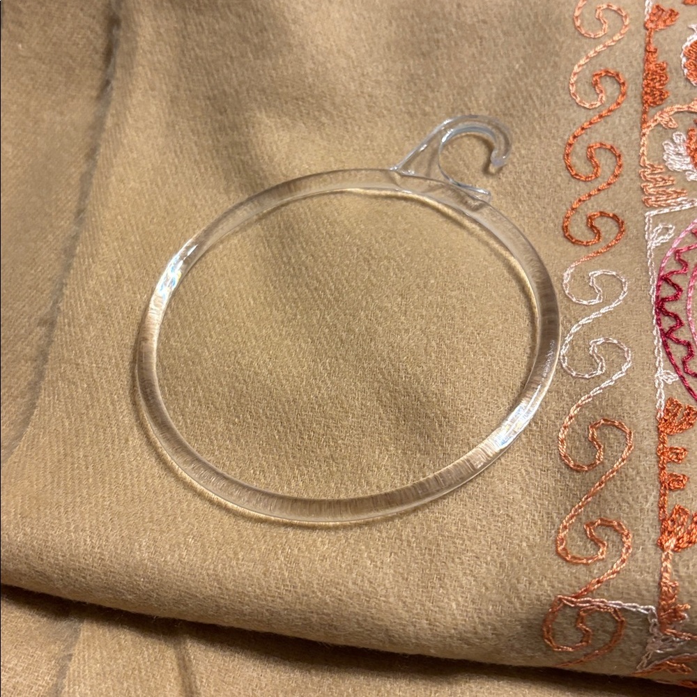 Jessica McClintock Embroidered Shawl - Picture 8 of 8